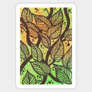 Trembling Vines Sticker